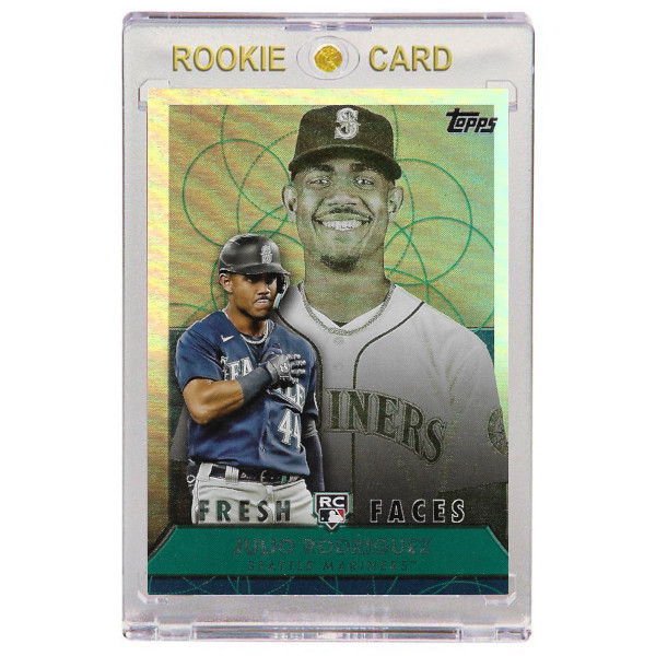 Julio Rodriguez Seattle Mariners 2022 Topps Fresh Faces # 3 Rookie Card