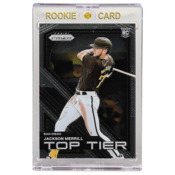 Jackson Merrill San Diego Padres 2024 Panini Prizm Top Tier # 3 Rookie Card