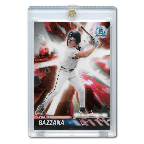 Travis Bazzana 2024 Bowman Chrome Plasma Power # 1 Pre-Rookie Card