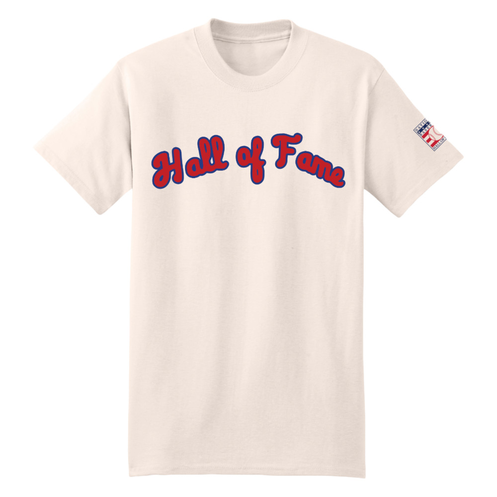 Men’s Dave Parker Baseball Hall of Fame 2025 Inductee Vintage Jersey Number Heavyweight Ivory T-Shirt