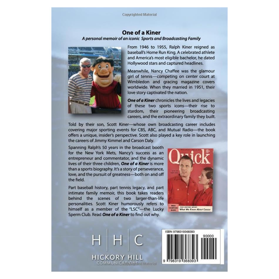 One of a Kiner: A Personal Memoir of an Iconic Sports and Broadcasting Family