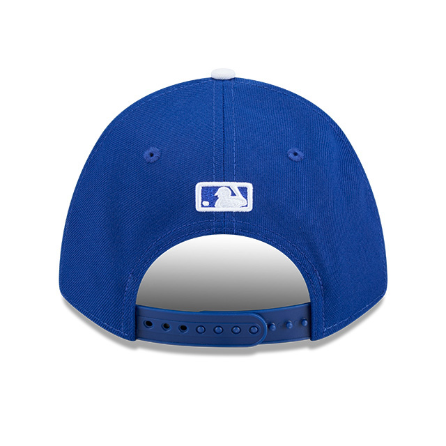 Men’s New Era Kansas City Royals Cooperstown Collection Hall of Fame Logo 9FORTY M-Crown Royal Snapback Cap