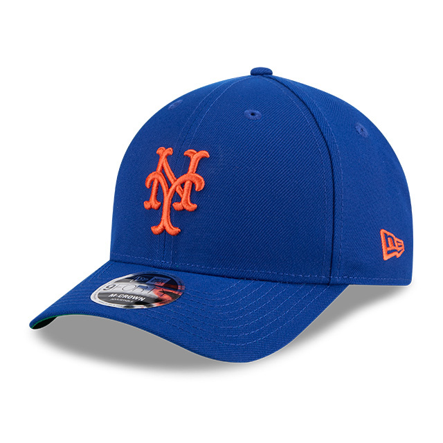 Men’s New Era New York Mets Cooperstown Collection Hall of Fame Logo 9FORTY M-Crown Royal Snapback Cap