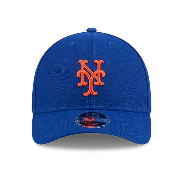 Men’s New Era New York Mets Cooperstown Collection Hall of Fame Logo 9FORTY M-Crown Royal Snapback Cap