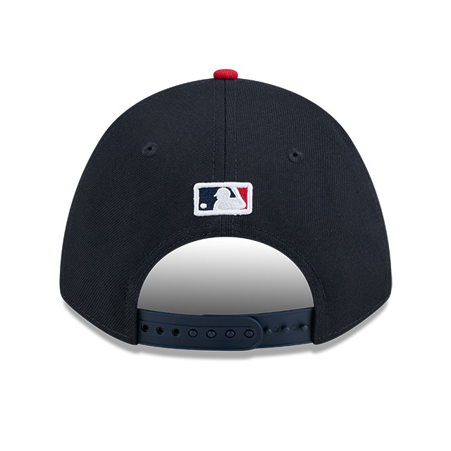 Men’s New Era St. Louis Cardinals Cooperstown Collection Hall of Fame Logo 9FORTY M-Crown Navy Snapback Cap