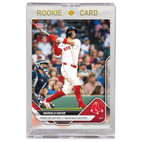 Marcelo Mayer Boston Red Sox 2025 Topps Now # 289 Rookie Card