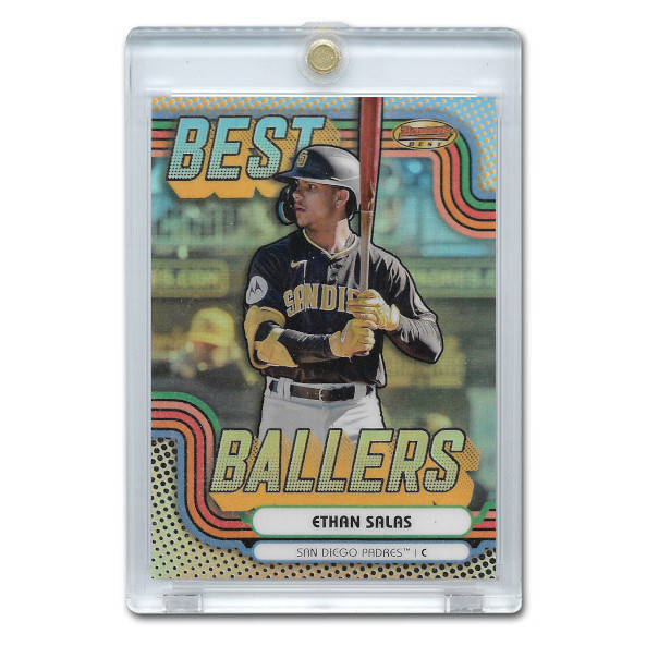 Ethan Salas 2024 Bowman's Best Best Ballers # 16 Pre-Rookie Card Ethan Salas 2024 Bowman's Best Best Ballers # 16 Pre-Rookie Card