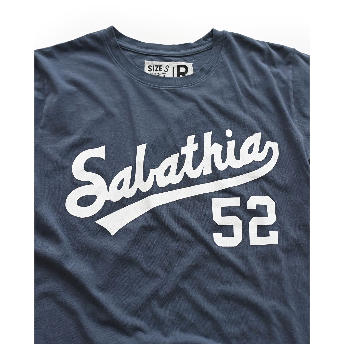 Men’s Roots of Fight CC Sabathia 2025 National Baseball Hall of Fame Inductee NY Legend Washed Navy T-Shirt Men’s Roots of Fight CC Sabathia 2025 National Baseball Hall of Fame Inductee NY Legend Washed Navy T-Shirt