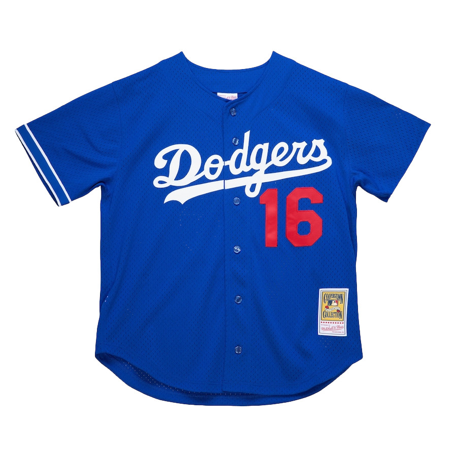 Men's Hideo Nomo Los Angeles Dodgers Cooperstown Collection 1997 Authentic Batting Practice Player Jersey