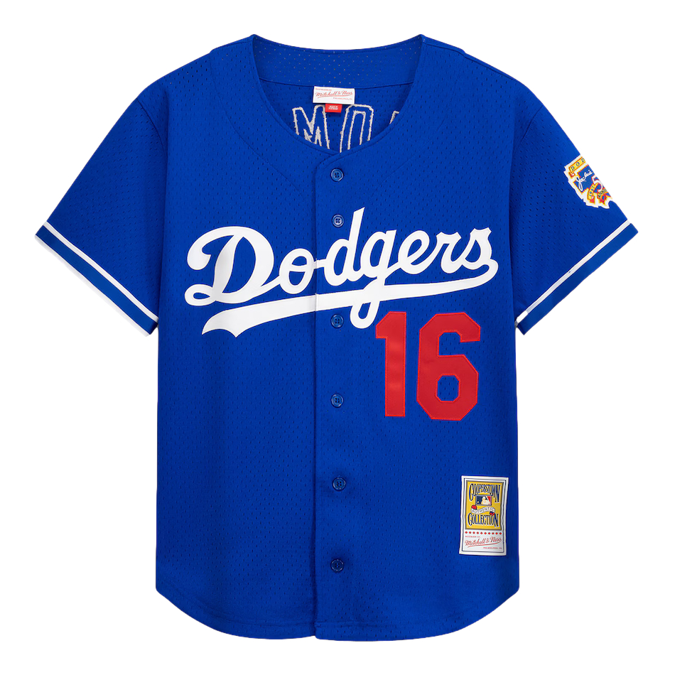 Men's Mitchell & Ness Hideo Nomo Los Angeles Dodgers Cooperstown Collection 1997 Authentic Batting Practice Player Jersey