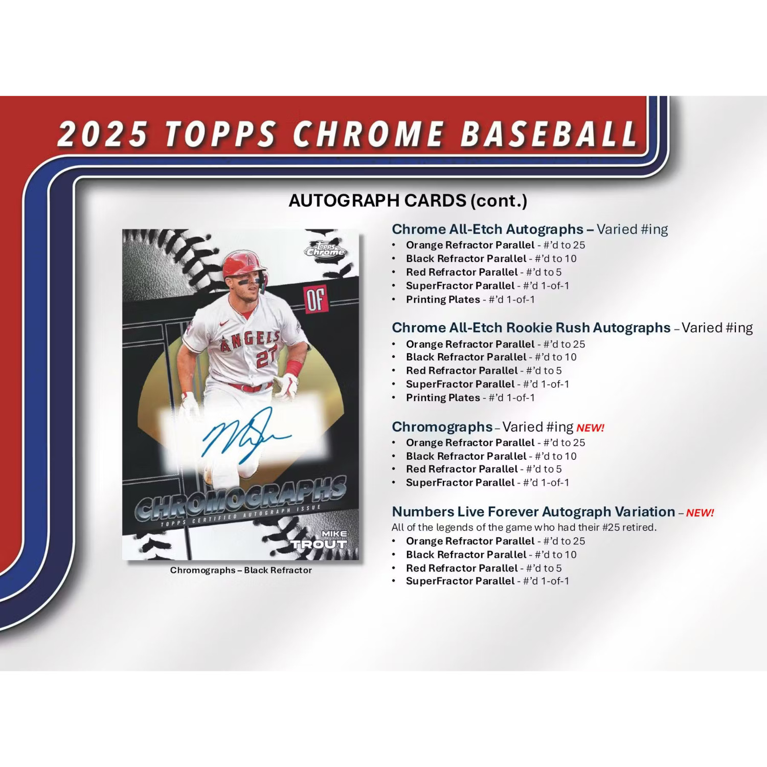 2025 Topps Chrome Baseball 7-Pack Blaster Box 2025 Topps Chrome Baseball 7-Pack Blaster Box