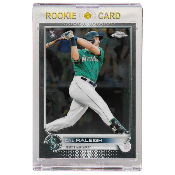 Cal Raleigh Seattle Mariners 2022 Topps Chrome # 149 Rookie Card