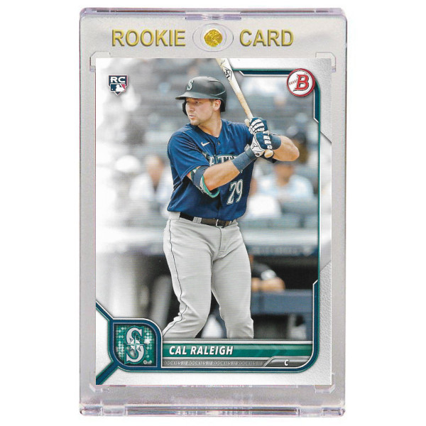 Cal Raleigh Seattle Mariners 2022 Bowman # 49 Rookie Card