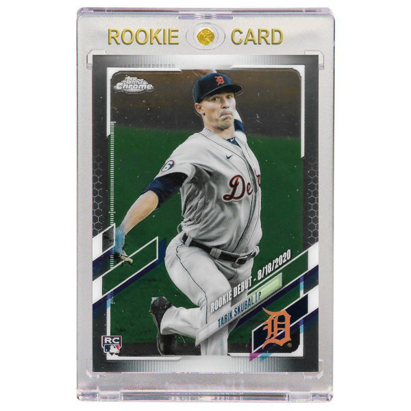 Tarik Skubal Detroit Tigers 2021 Topps Chrome Update # USC82 Rookie Card