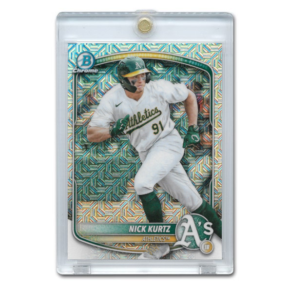 Nick Kurtz 2025 Bowman Chrome Mega Prospects # BCP114 Pre-Rookie Card