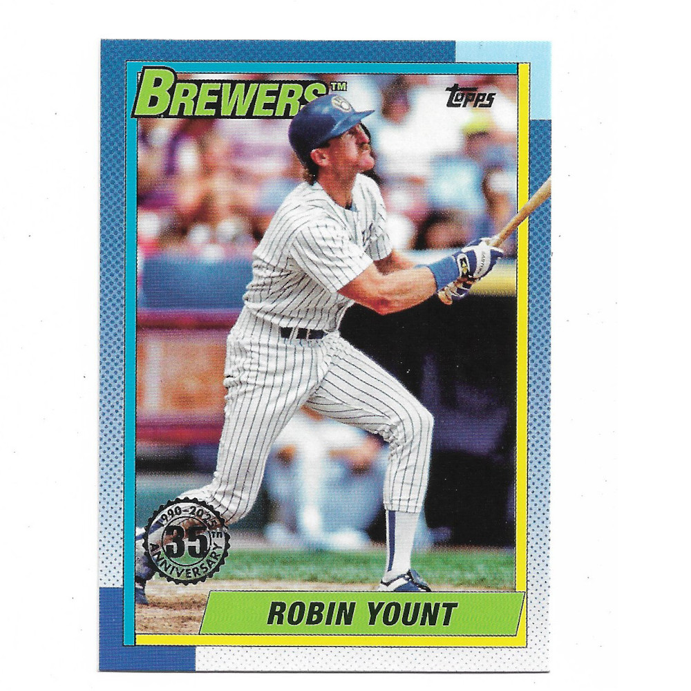 Robin Yount 2025 Topps 35th Anniversary '90 # T90-41 Robin Yount 2025 Topps 35th Anniversary '90 # T90-41
