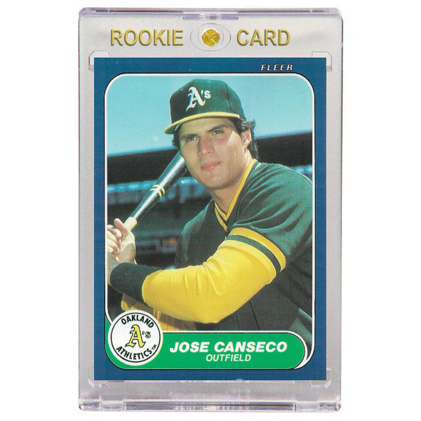 Jose Canseco Oakland Athletics 1986 Fleer Update # U20 Rookie Card