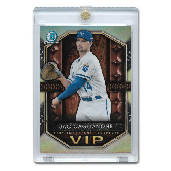 Jac Caglianone 2025 Bowman Chrome VIP # 11 Pre-Rookie Card