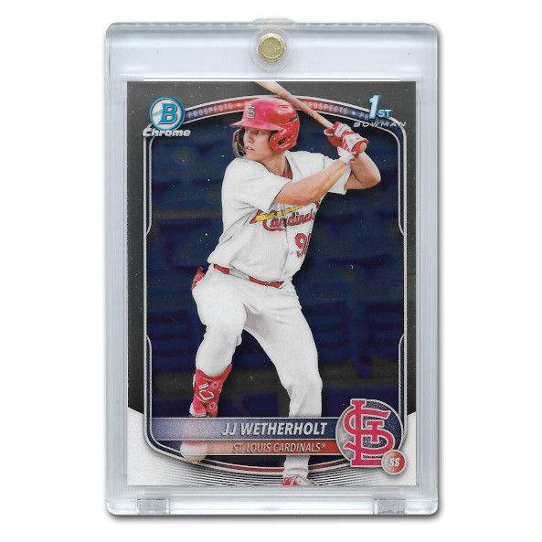 JJ Wetherholt 2025 Bowman Chrome Prospects # BCP22 Pre-Rookie Card