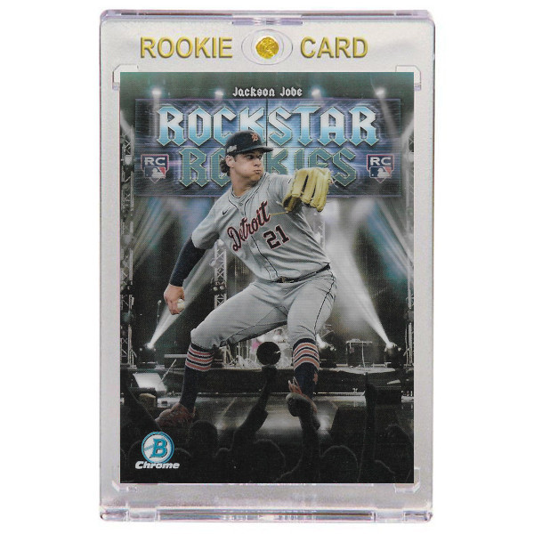 Jackson Jobe Detroit Tigers 2025 Bowman Chrome Rockstar # 10 Rookie Card