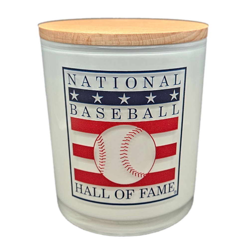 Cardamom Scented Baseball Hall of Fame Soy Candle