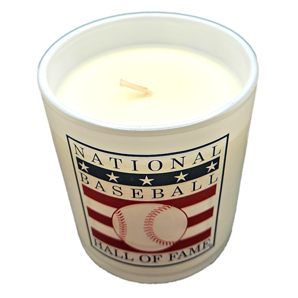 Cardamom Scented Baseball Hall of Fame Soy Candle