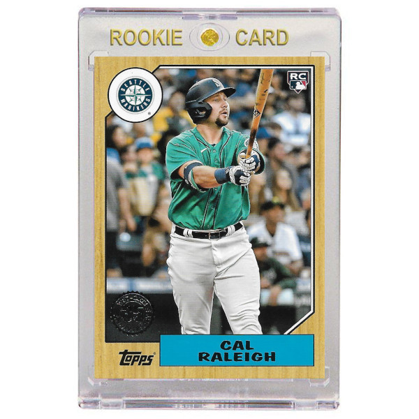 Cal Raleigh Seattle Mariners 2022 Topps 35th Anniversary # T87-72 Rookie Card