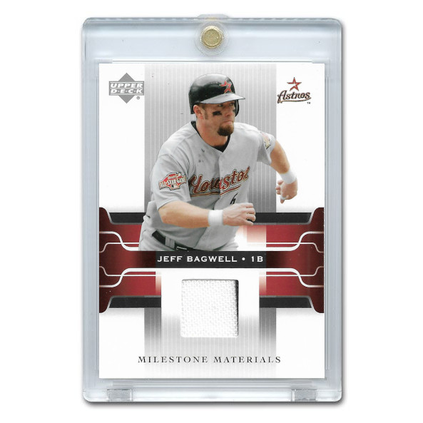 Jeff Bagwell 2005 Upper Deck Milestone Materials # MM-BA Jeff Bagwell 2005 Upper Deck Milestone Materials # MM-BA
