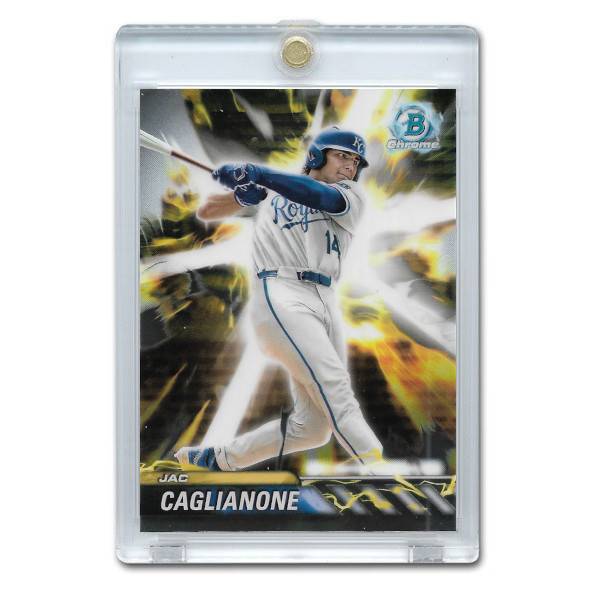 Jac Caglianone 2024 Bowman Chrome Plasma Power # 3 Pre-Rookie Card