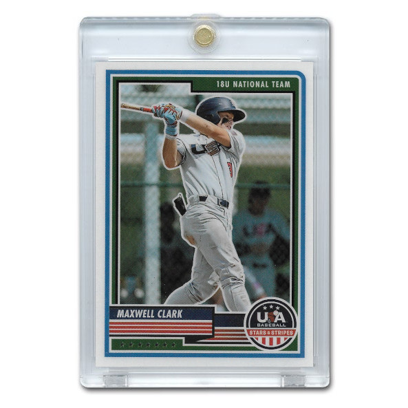 Max Clark 2023 Panini Team USA # 42 Pre-Rookie Card