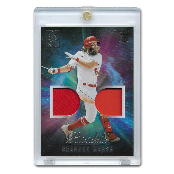 Brandon Marsh 2022 Panini Capstone Rookie Dual Materials # RDM-BM