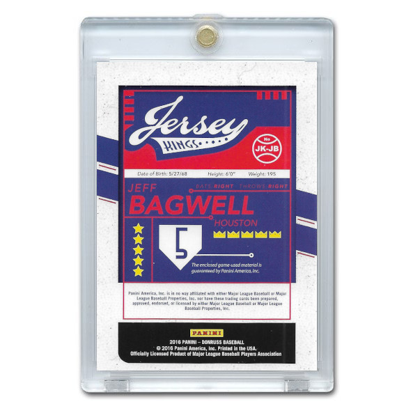 Jeff Bagwell 2016 Diamond Kings Jersey Kings # JK-JB