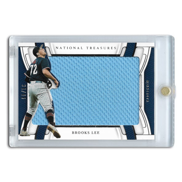 Brooks Lee 2023 Panini National Treasures Materials # RS-BL Ltd Ed of 49
