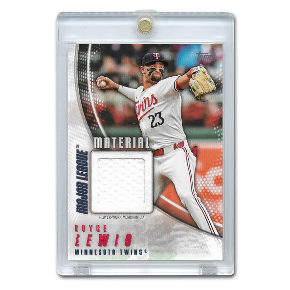 Royce Lewis 2025 Topps Major League Material Relic # MLM-RLE