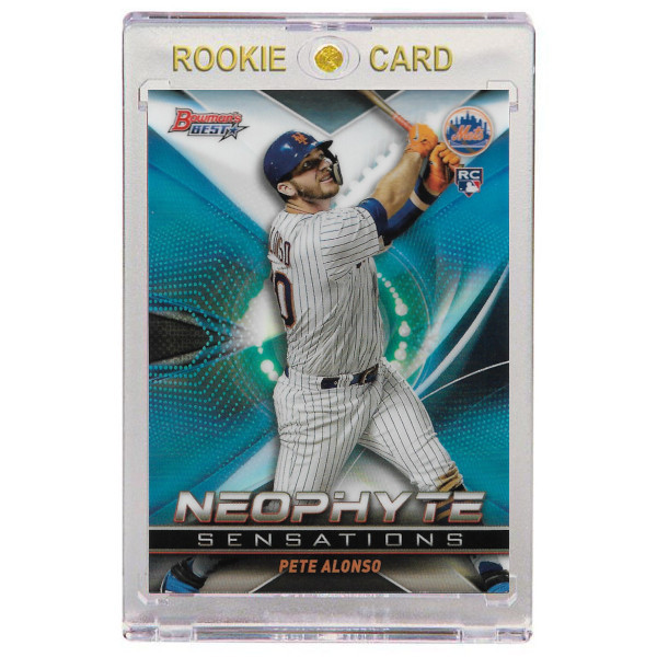 Pete Alonso New York Mets 2019 Bowman's Best Neophyte Sensations # 5 Rookie Card