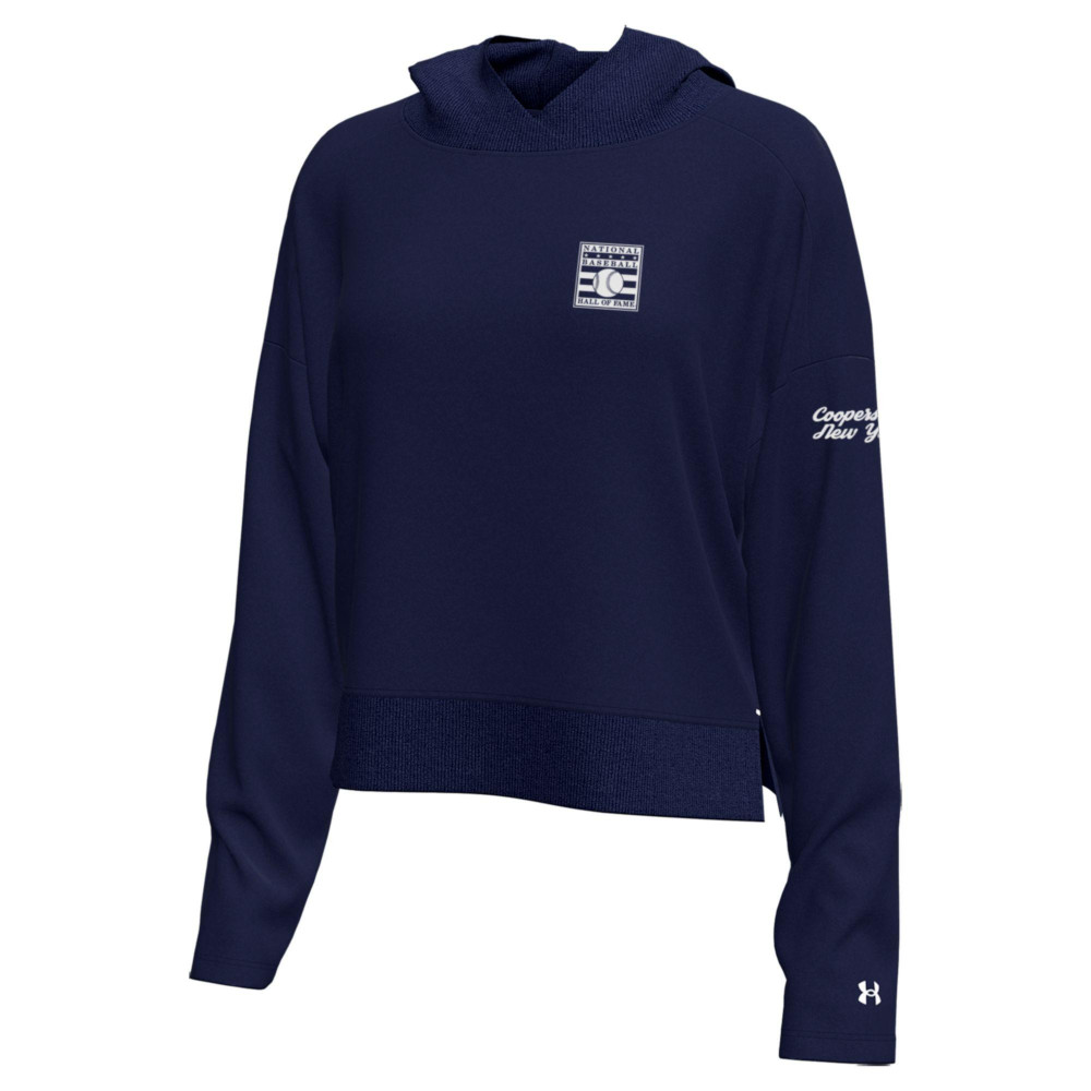 Women’s Under Armour Baseball Hall of Fame Gameday Motion Navy Performance Pullover Hood