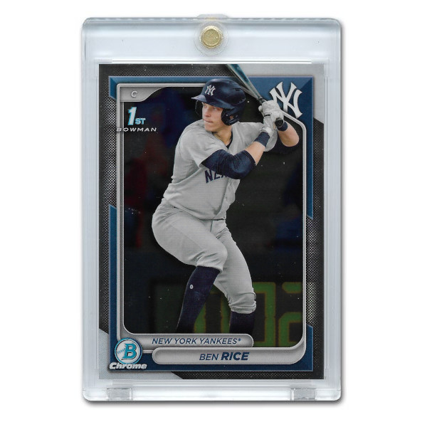 Ben Rice 2024 Bowman Chrome Prospects # BCP-186 Pre-Rookie Card