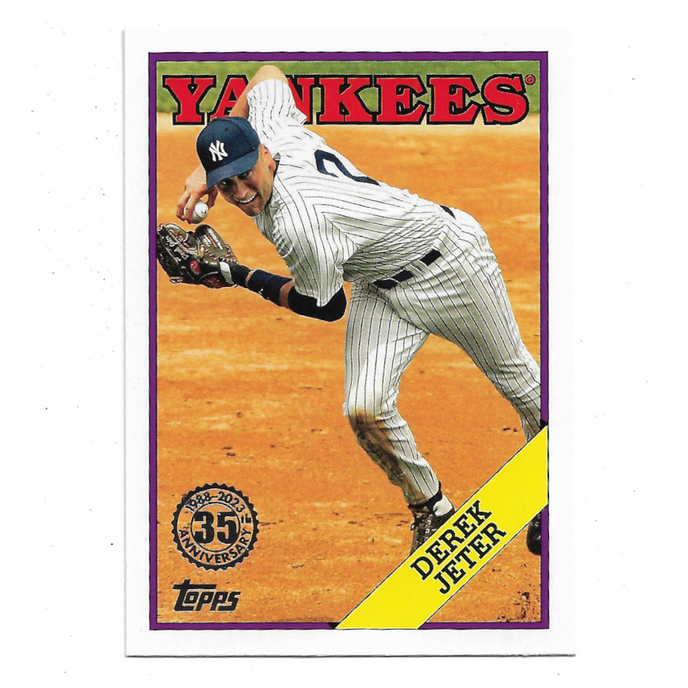 Derek Jeter 2023 Topps 35th Annivesary # 88US-35