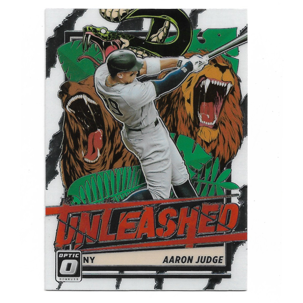Aaron Judge 2021 Donruss Optic Unleashed # 5