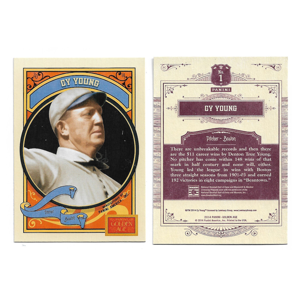 2014 Panini Golden Age 150 Card Base Baseball Set