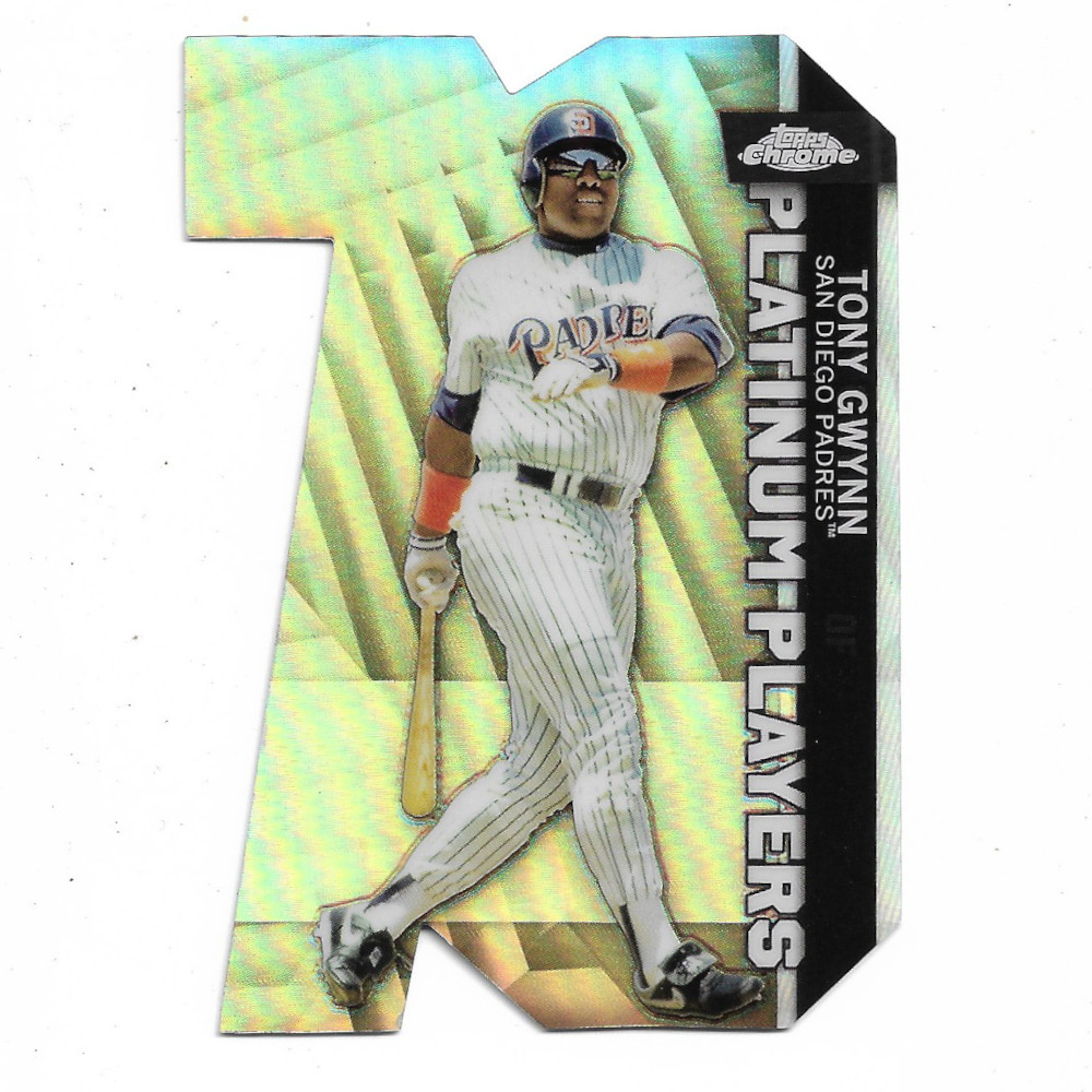 Tony Gwynn 2021 Topps Chrome Platinum Players # 34 Tony Gwynn 2021 Topps Chrome Platinum Players # 34