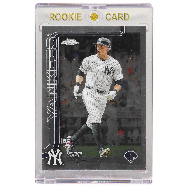 Ben Rice New York Yankees 2025 Topps Chrome # 139 Rookie Card
