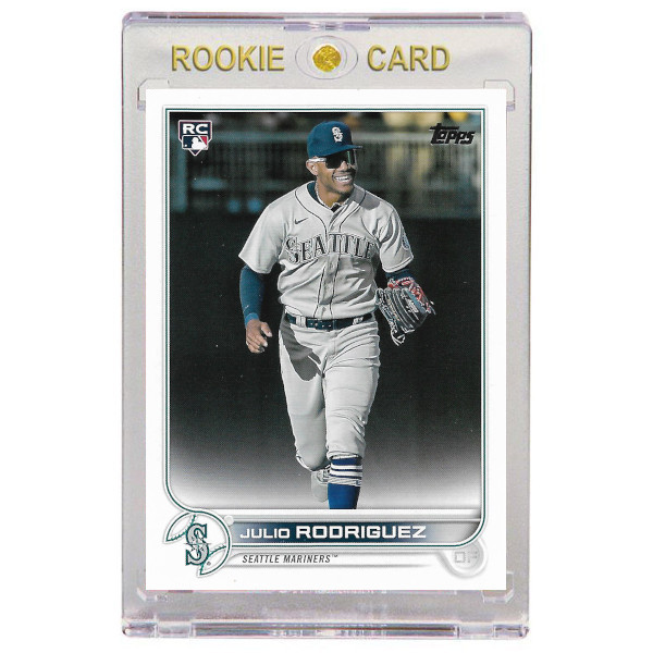 Julio Rodriguez Seattle Mariners 2022 Topps Complete Set Variation # 659 Rookie Card
