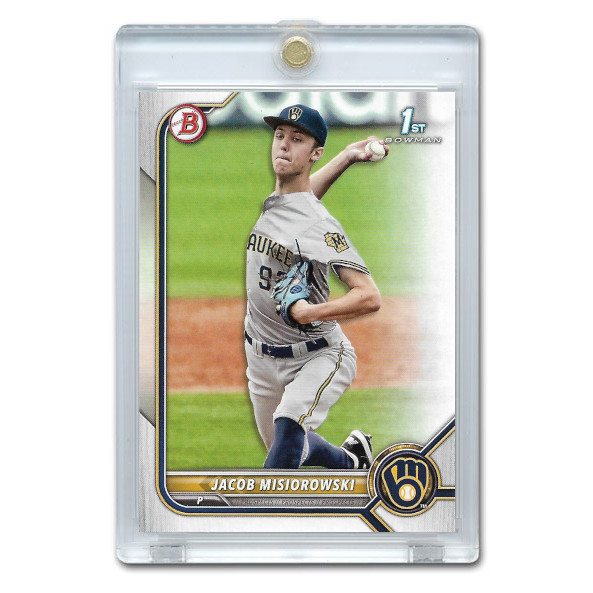 Jacob Misiorowski 2022 Bowman Draft # BD-132 Pre-Rookie Card