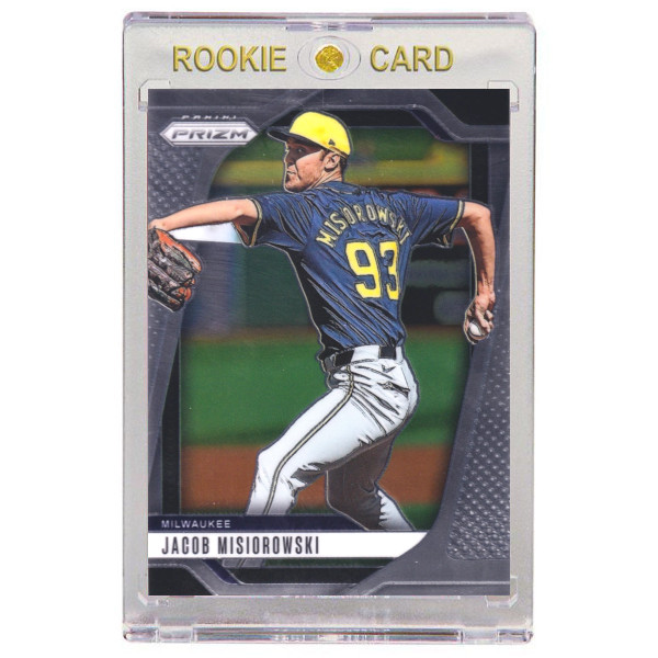 Jacob Misiorowski Milwaukee Brewers 2025 Panini Prizm 4 Rookie Card