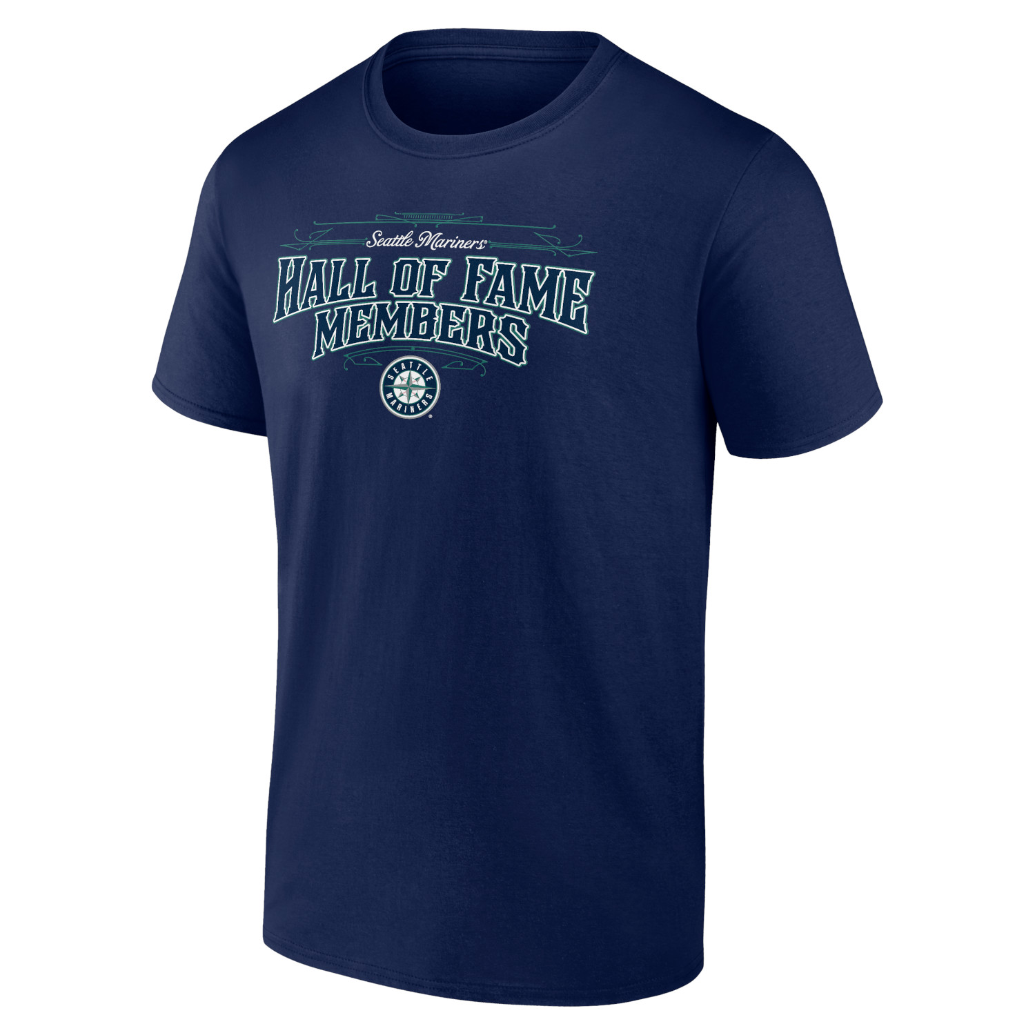 Men’s Seattle Mariners Navy Hall of Famer Roster T-Shirt