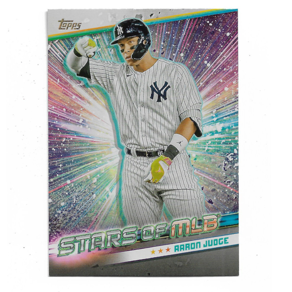 Aaron Judge 2024 Topps Stars of MLB # 13 Aaron Judge 2024 Topps Stars of MLB # 13