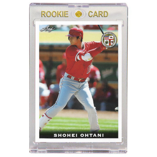 Shohei Ohtani Los Angeles Angels 2018 Leaf National Convention # 1 Rookie Card Shohei Ohtani Los Angeles Angels 2018 Leaf National Convention # 1 Rookie Card
