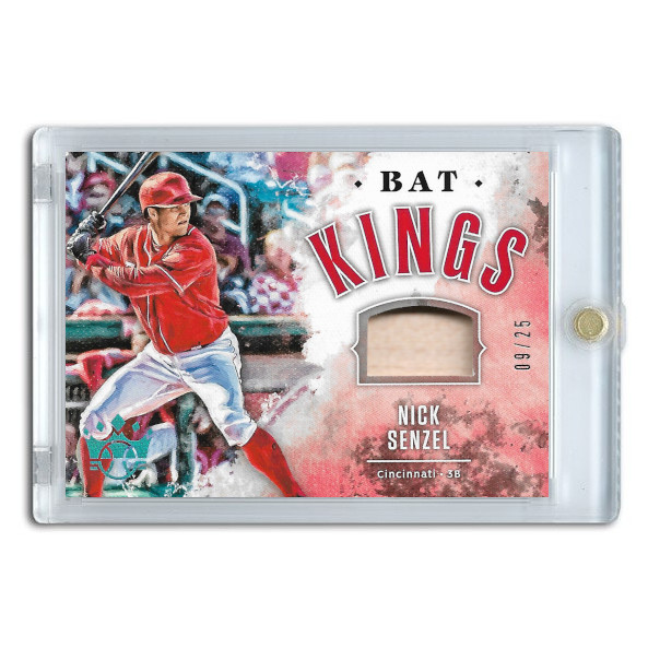 Nick Senzel 2019 Diamond Kings Bat King Relic # BK-NS Ltd Ed of 25 Nick Senzel 2019 Diamond Kings Bat King Relic # BK-NS Ltd Ed of 25