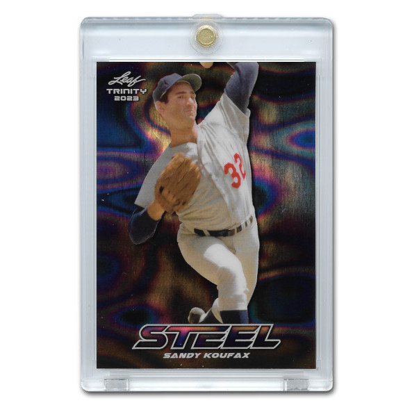 Sandy Koufax 2023 Leaf Trinity Lazer Blue # 67 Ltd Ed of 99 Sandy Koufax 2023 Leaf Trinity Lazer Blue # 67 Ltd Ed of 99